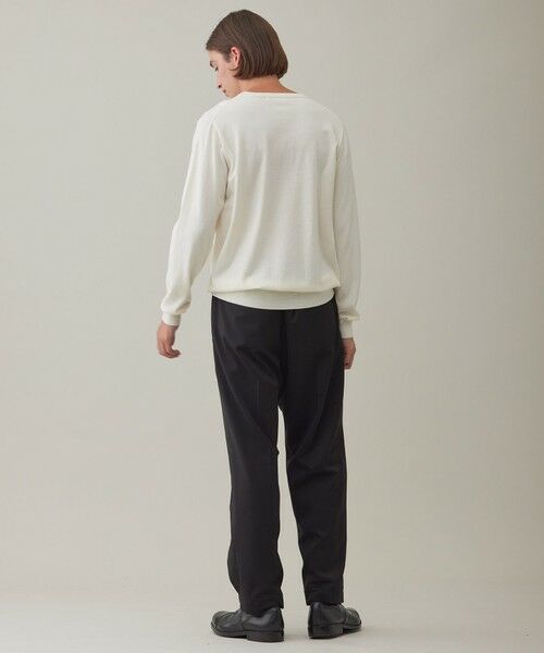 UNFILO / アンフィーロ ニット・セーター | 【男女兼用】ライトウォームクルーネックニット | 詳細3
