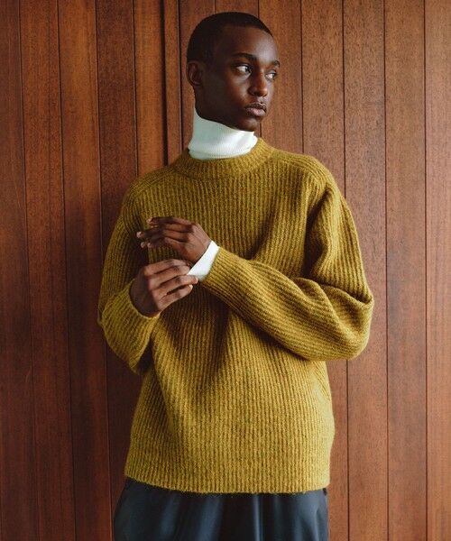 UNFILO / アンフィーロ ニット・セーター | 【男女兼用】ライトウォームタートルネックニット | 詳細4