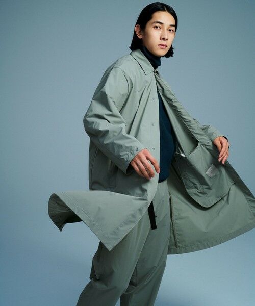 UNFILO / アンフィーロ ステンカラーコート | 【男女兼用】FINE MOVE ステンカラー コート [23年商品] | 詳細1