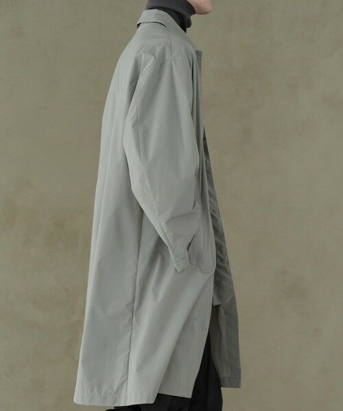 UNFILO / アンフィーロ ステンカラーコート | 【男女兼用】FINE MOVE ステンカラー コート [23年商品] | 詳細2