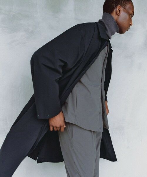 UNFILO / アンフィーロ ステンカラーコート | 【男女兼用】FINE MOVE ステンカラー コート [23年商品] | 詳細9