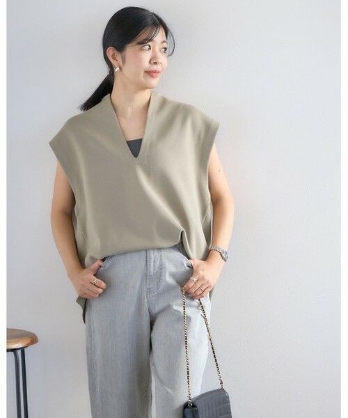 UNFILO / アンフィーロ ニット・セーター | フォルムニットジレ | 詳細3