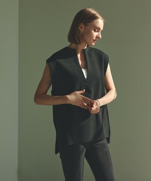 UNFILO / アンフィーロ ニット・セーター | フォルムニットジレ | 詳細20