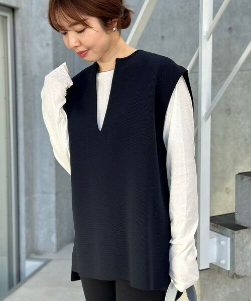 UNFILO / アンフィーロ ニット・セーター | フォルムニットジレ | 詳細23