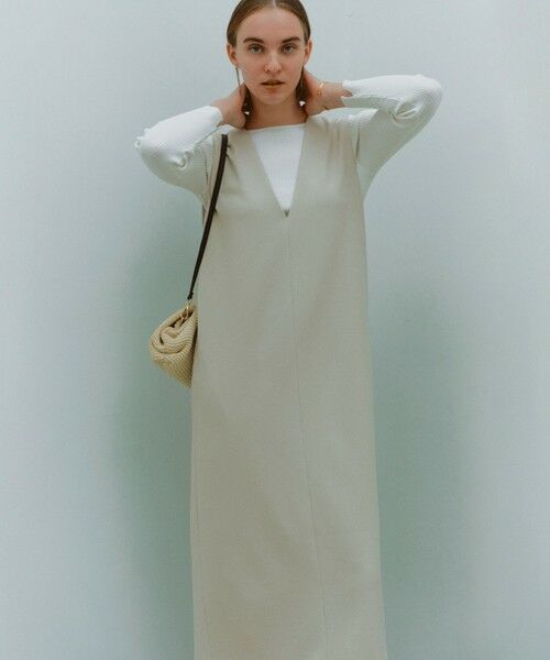 UNFILO / アンフィーロ ロング・マキシ丈スカート | 【ストレッチ/シワになりにくい/洗える】BEAUTY MOVE 2WAYジャンスカ | 詳細11