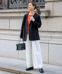 UNFILO / アンフィーロ その他パンツ | 【11サイズ展開】 BEAUTY MOVE タックワイドパンツ