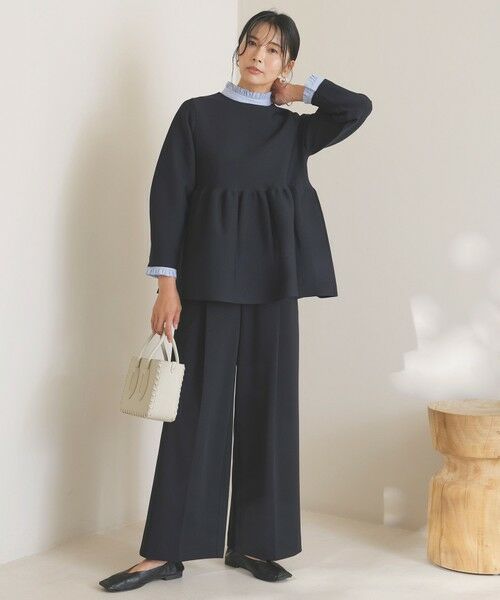 UNFILO / アンフィーロ その他パンツ | 【11サイズ展開】 BEAUTY MOVE タックワイドパンツ | 詳細2