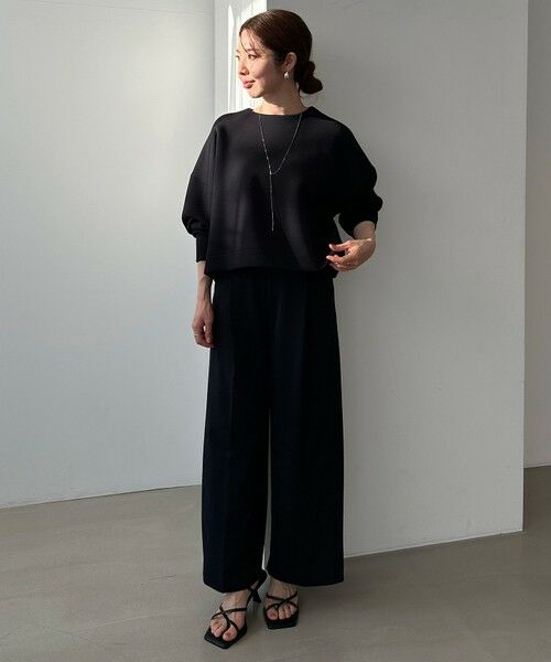 UNFILO / アンフィーロ その他パンツ | 【11サイズ展開】 BEAUTY MOVE タックワイドパンツ | 詳細5