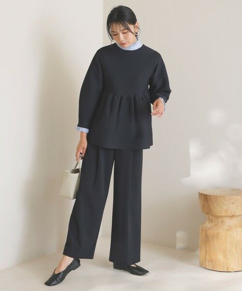 UNFILO / アンフィーロ その他パンツ | 【VERY×UNFILOコラボ】 BEAUTY MOVE タックワイドパンツ | 詳細3