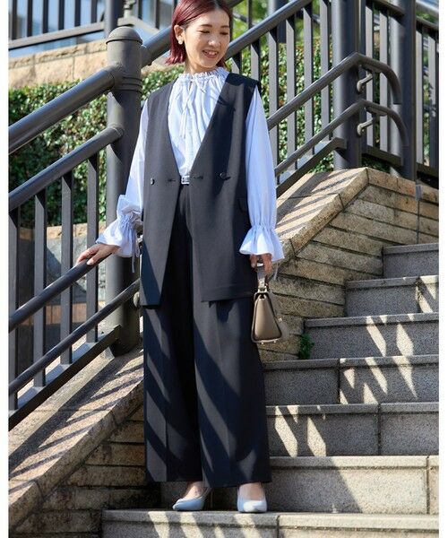 UNFILO / アンフィーロ その他パンツ | 【VERY×UNFILOコラボ】 BEAUTY MOVE タックワイドパンツ | 詳細20