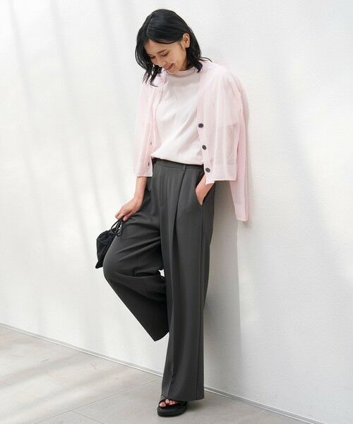 UNFILO / アンフィーロ その他パンツ | 【VERY×UNFILOコラボ】 BEAUTY MOVE タックワイドパンツ | 詳細22