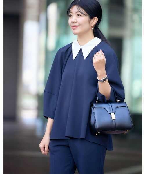 UNFILO / アンフィーロ シャツ・ブラウス | 【セレモニー】BEAUTY MOVE 2WAYブラウス | 詳細1