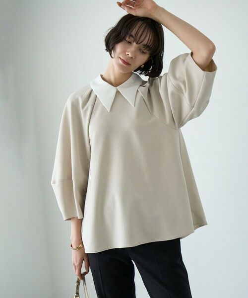 UNFILO / アンフィーロ シャツ・ブラウス | 【セレモニー】BEAUTY MOVE 2WAYブラウス | 詳細14