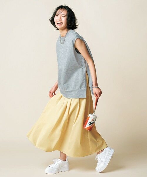 UNFILO / アンフィーロ カットソー | 【新色登場】スクエアテレコタンクトップ | 詳細16