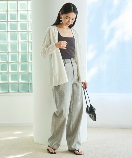 UNFILO / アンフィーロ カットソー | 【新色登場】スクエアテレコタンクトップ | 詳細22