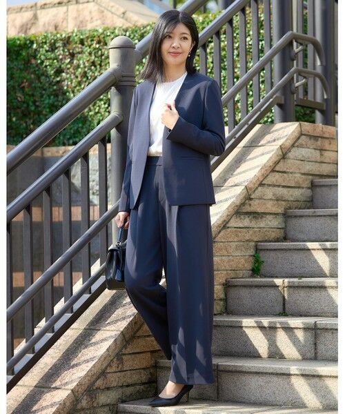 UNFILO / アンフィーロ その他パンツ | 【11サイズ展開】 BEAUTY MOVE タックワイドパンツ | 詳細6