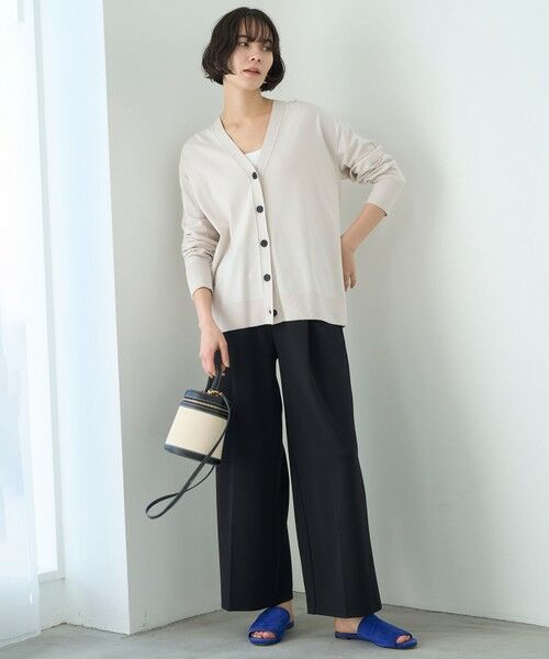 UNFILO / アンフィーロ その他パンツ | 【11サイズ展開】 BEAUTY MOVE タックワイドパンツ | 詳細17