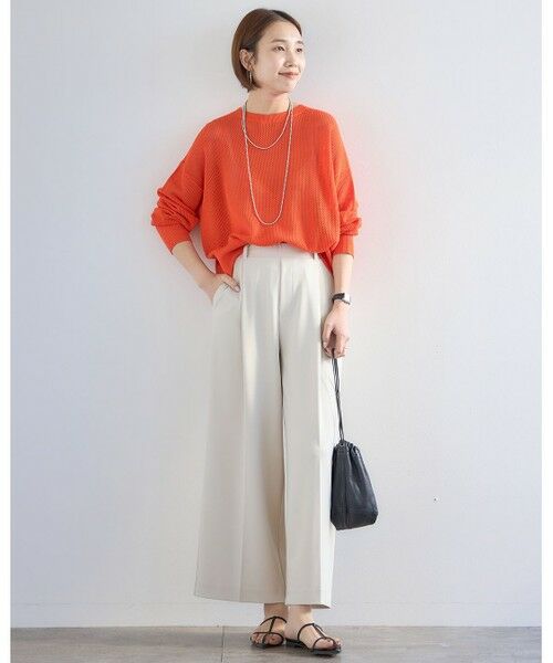 UNFILO / アンフィーロ その他パンツ | 【11サイズ展開】 BEAUTY MOVE タックワイドパンツ | 詳細25