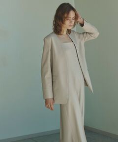 UNFILO / アンフィーロ その他アウター | TENNEN TOUCH ノーカラージャケット