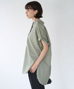 UNFILO / アンフィーロ シャツ・ブラウス | ワッシャーブロード ブザムロングシャツ
