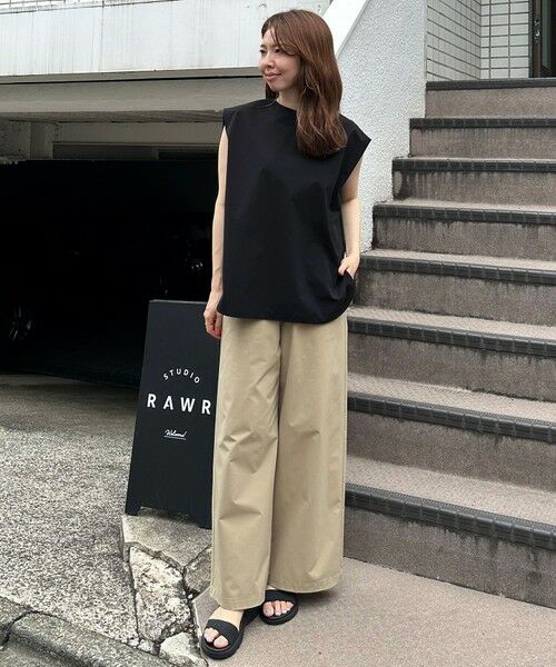 UNFILO / アンフィーロ その他パンツ | 【接触冷感/UVケア/撥水】FINE MOVE ワイドパンツ | 詳細8