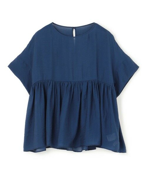 UNFILO / アンフィーロ シャツ・ブラウス | ヴィンテージシアー ギャザーペプラムブラウス | 詳細9