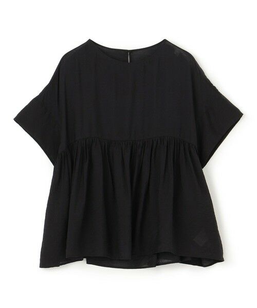 UNFILO / アンフィーロ シャツ・ブラウス | ヴィンテージシアー ギャザーペプラムブラウス | 詳細23