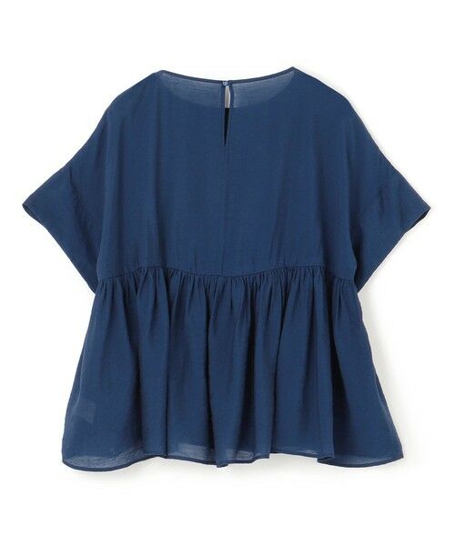 UNFILO / アンフィーロ シャツ・ブラウス | ヴィンテージシアー ギャザーペプラムブラウス | 詳細10