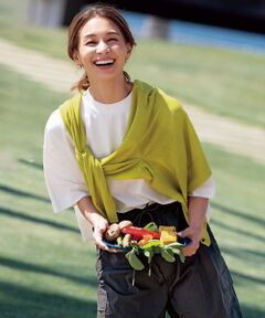 UNFILO / アンフィーロ カーディガン・ボレロ | 【洗える/接触冷感】 フロスティコットン クロップドカーディガン