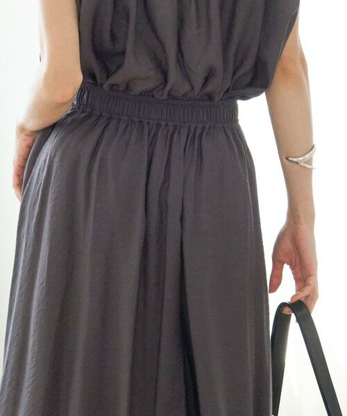 UNFILO / アンフィーロ その他パンツ | ヴィンテージシアー ギャザーワイドパンツ | 詳細12