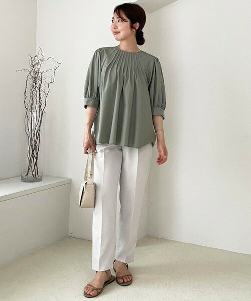 UNFILO / アンフィーロ その他パンツ | サマーセットアップ テーパードパンツ | 詳細10