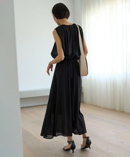 UNFILO / アンフィーロ その他パンツ | ヴィンテージシアー ギャザーワイドパンツ | 詳細20