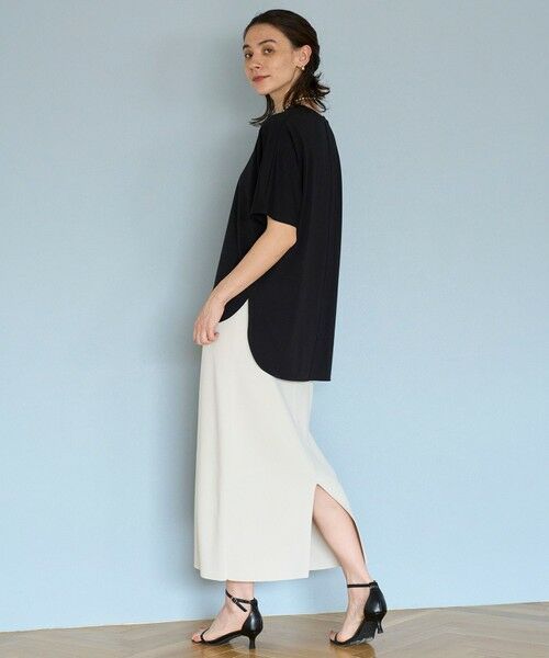 UNFILO / アンフィーロ ミニ・ひざ丈スカート | スゴ機能美ニット Iラインスカート | 詳細7