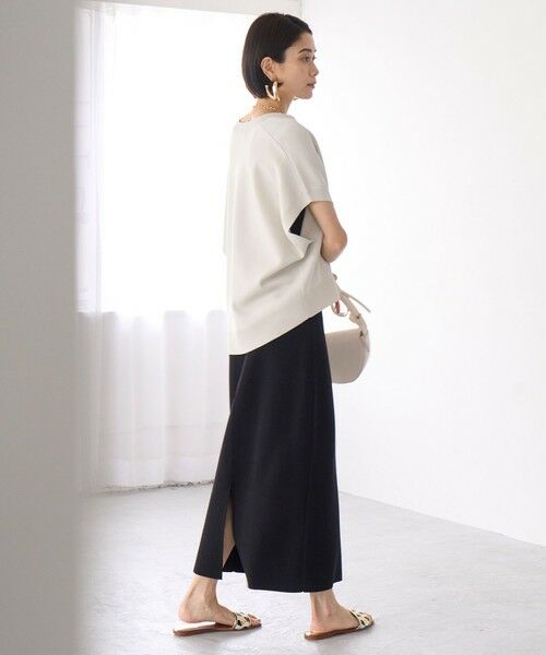 UNFILO / アンフィーロ ミニ・ひざ丈スカート | スゴ機能美ニット Iラインスカート | 詳細22