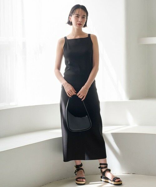 UNFILO / アンフィーロ ミニ・ひざ丈スカート | 【接触冷感/UVカット】スゴ機能美ニット Iラインスカート | 詳細17