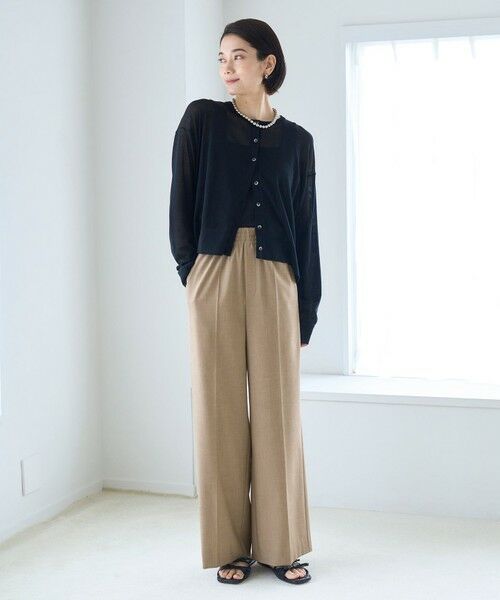 UNFILO / アンフィーロ その他パンツ | 【新色追加】イージーワイドパンツ | 詳細3