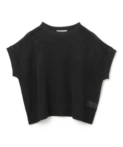 UNFILO / アンフィーロ ニット・セーター | メッシュ ハーフスリーブ プルオーバー | 詳細15