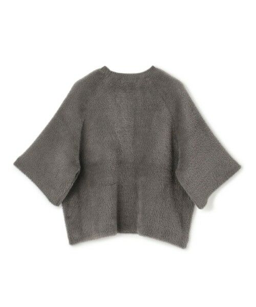 UNFILO / アンフィーロ ニット・セーター | ナイロンシャギー  ハーフスリーブプルオーバー | 詳細14