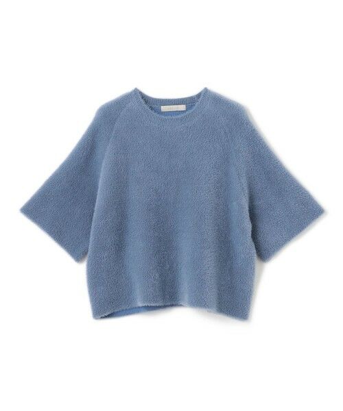 UNFILO / アンフィーロ ニット・セーター | ナイロンシャギー  ハーフスリーブプルオーバー | 詳細26