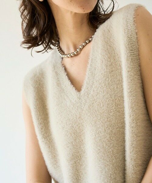 UNFILO / アンフィーロ ベスト | ナイロンシャギー ベスト | 詳細7