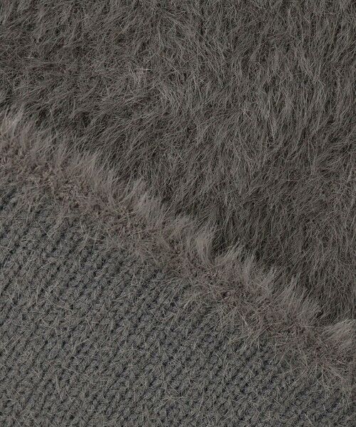 UNFILO / アンフィーロ ニット・セーター | ナイロンシャギー  ハーフスリーブ プルオーバー | 詳細18