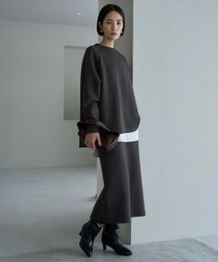 BEAUTY FORM JERSEY Iラインスカート