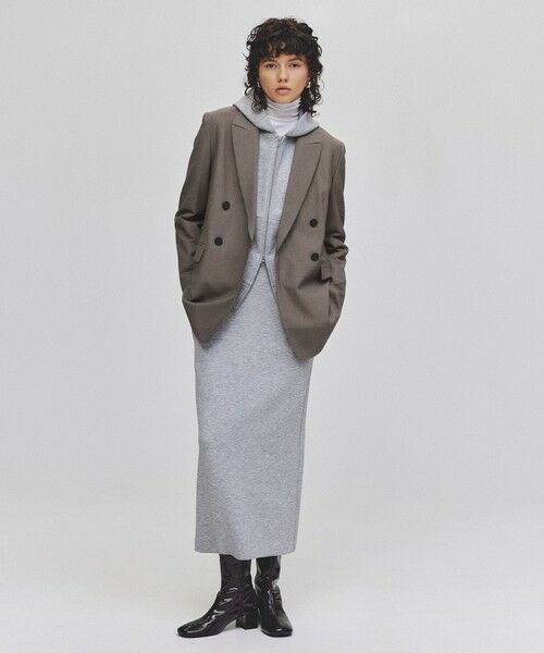 UNFILO / アンフィーロ ミニ・ひざ丈スカート | 【野呂佳代さん着用】BEAUTY FORM JERSEY Iラインスカート | 詳細12