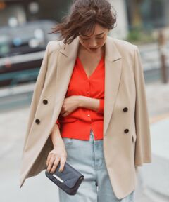 UNFILO / アンフィーロ テーラードジャケット | ダブルブレスト ジャケット