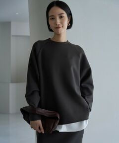 BEAUTY FORM JERSEY バックZIPプルオーバー