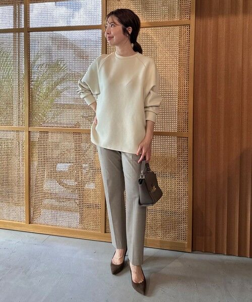 UNFILO / アンフィーロ その他トップス | 【新色登場/WEB限定】BEAUTY FORM JERSEY バックZIPプルオーバー | 詳細3