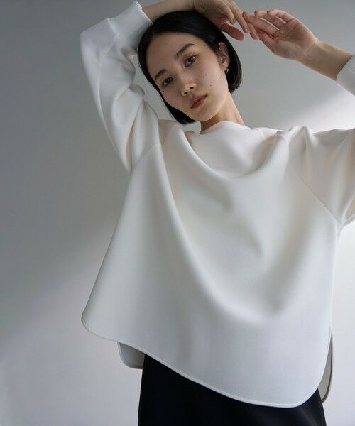 UNFILO / アンフィーロ その他トップス | 【新色登場/WEB限定】BEAUTY FORM JERSEY バックZIPプルオーバー | 詳細5