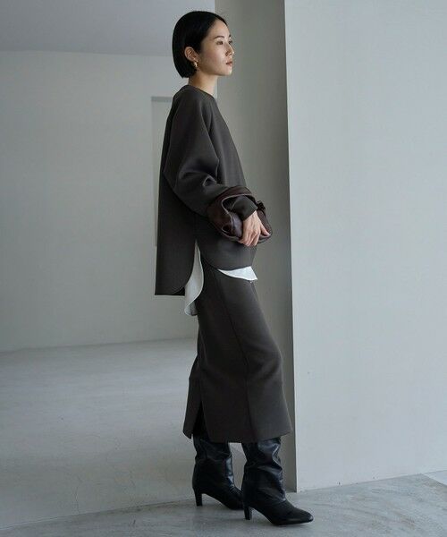 UNFILO / アンフィーロ その他トップス | 【新色登場/WEB限定】BEAUTY FORM JERSEY バックZIPプルオーバー | 詳細25