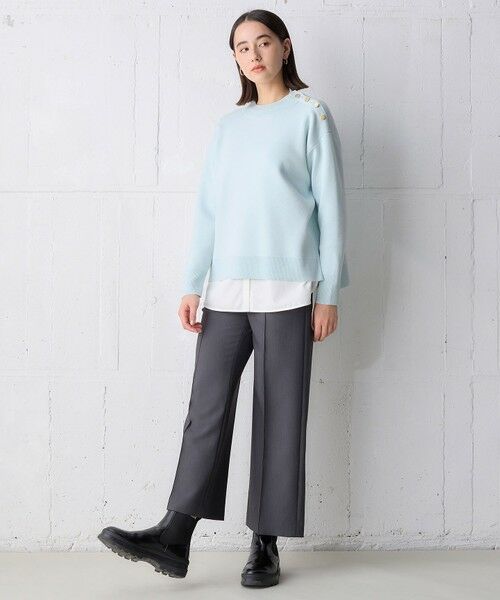 UNFILO / アンフィーロ カットソー | シャツコンビレイヤードTシャツ | 詳細16