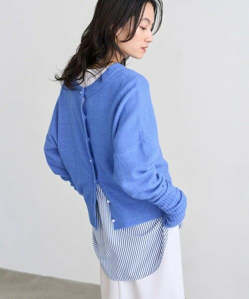 UNFILO / アンフィーロ カットソー | シャツコンビレイヤードTシャツ | 詳細17